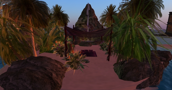 MAROONED ISLE WATERFALL
