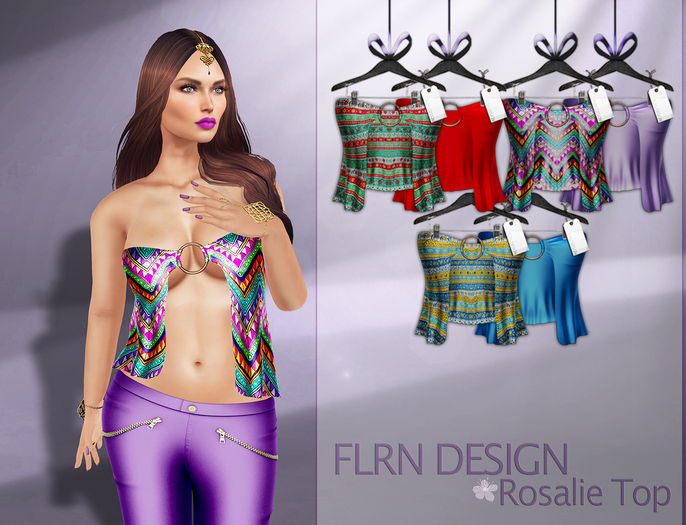[FLRN] Rosalie Top Boho Fatpack
