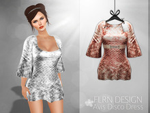 [FLRN] Avis Disco Dress Bronze