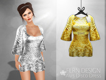 [FLRN] Avis Disco Dress Gold