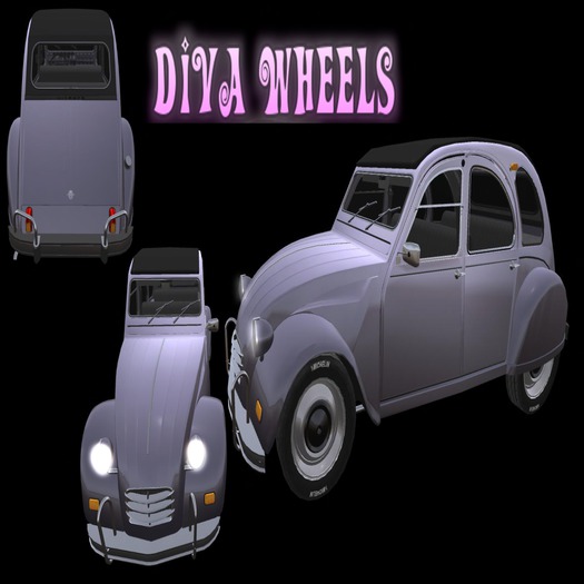 deux chevaux-vapeur light purple