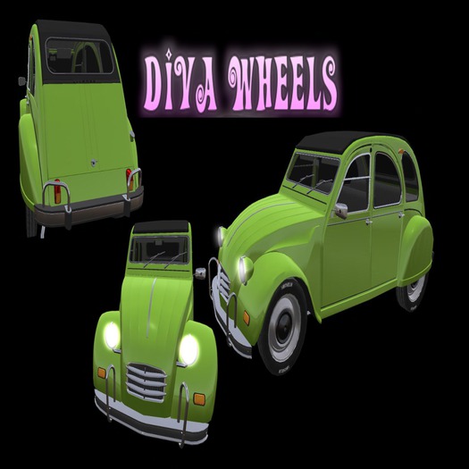 deux chevaux-vapeur light purple