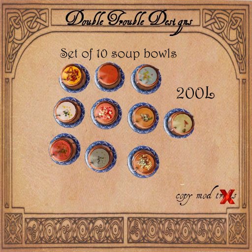 DTD- Soup Bowls [Boxed]