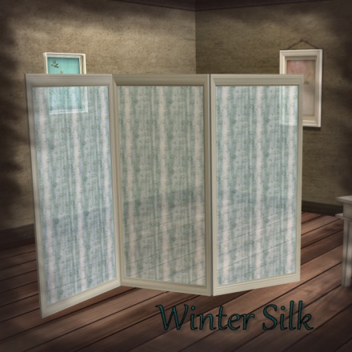 Room Divider - Winter Silk