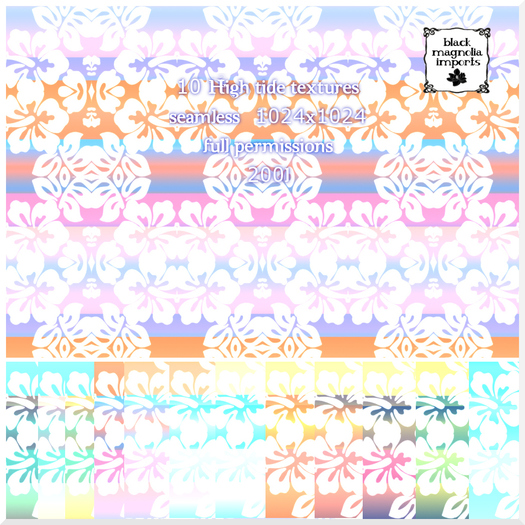 **BMI** High Tide Textures BOXED