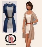 :: FineRain creations.::Cardigan Set Blue