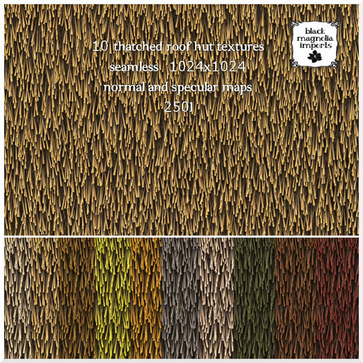 **BMI** Thatched Hut Roof BOXED