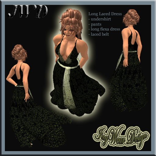 JWD Long Laced Dress