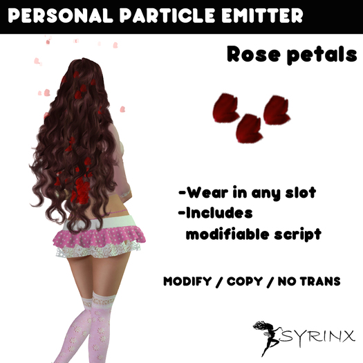 SYRINX -Rose Petals Emitter