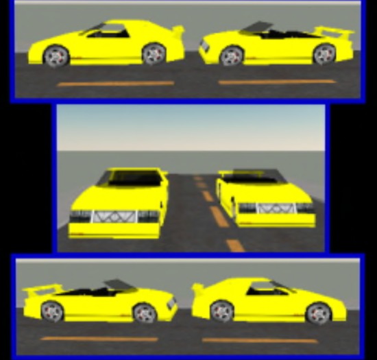 -2- Sportcars yellow