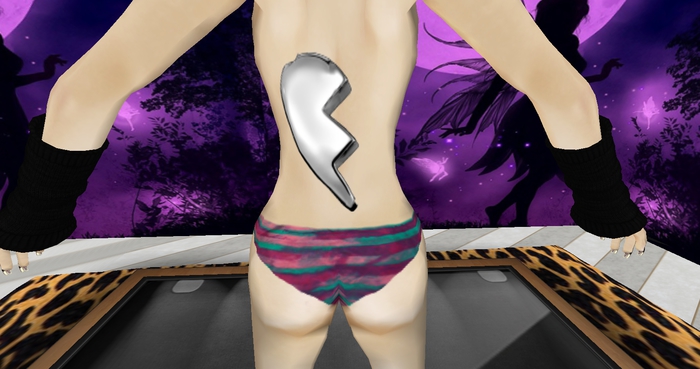 Half Heart Piece Left Side