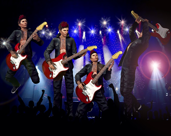 .:Puppet Master:. Rock Hero pose set 