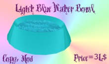 Water Bowl - light blue