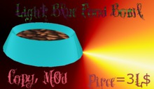 Food Bowl - Light Blue