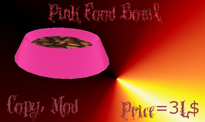 Food Bowl - Pink