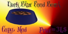 Food Bowl - Dark Blue