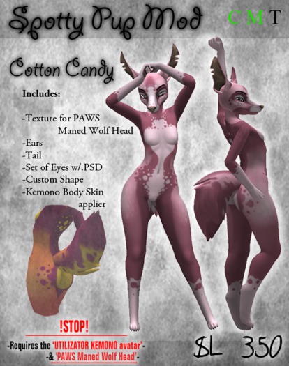 .:Chimera:. Spotty Pup Mod _ CottonCandy