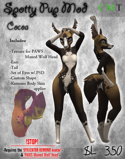 .:Chimera:. Spotty Pup Mod _ Cocoa