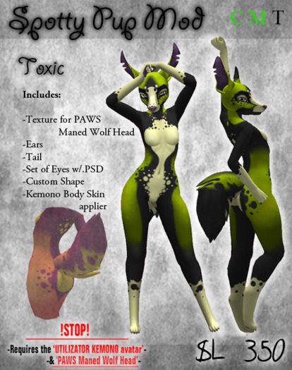 .:Chimera:. Spotty Pup Mod _ Toxic