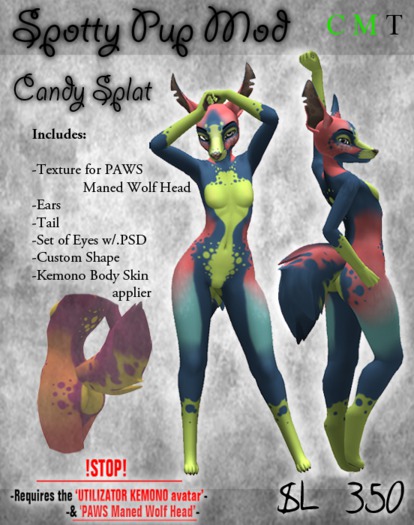 .:Chimera:. Spotty Pup Mod _ CandySplat