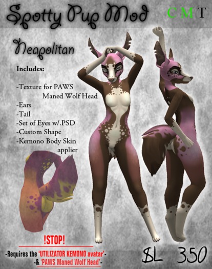 .:Chimera:. Spotty Pup Mod _ Neapolitan