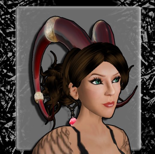 .:HBD:. Red Ruby Demon Horns