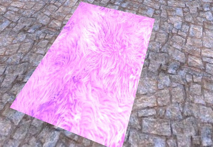 Carpet Purple Fur