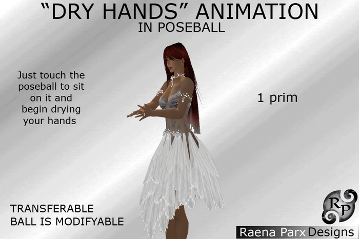 ANIMATION: "DRY HANDS" IN POSEBALL - *RPD*