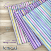 [CIRCA] - "Gossip Dreamer" - Striped Area Rugs - Set 1