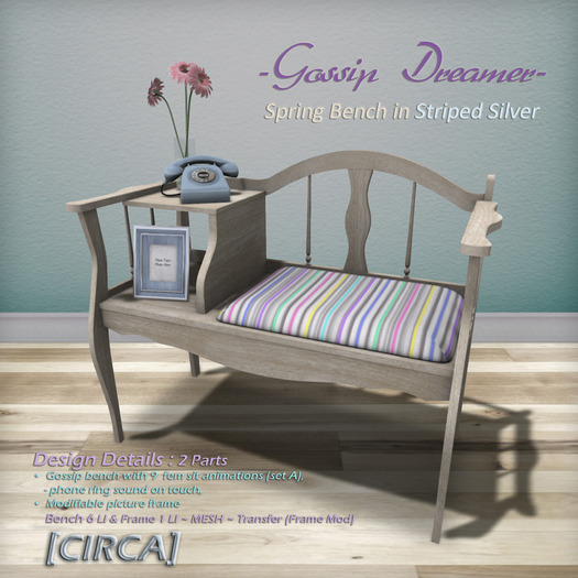 [CIRCA] Pkg - "Gossip Dreamer" - Striped Area Rugs - Set 2