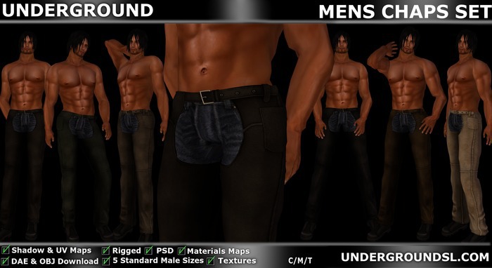 (UG) - Male Chaps (Boxed)