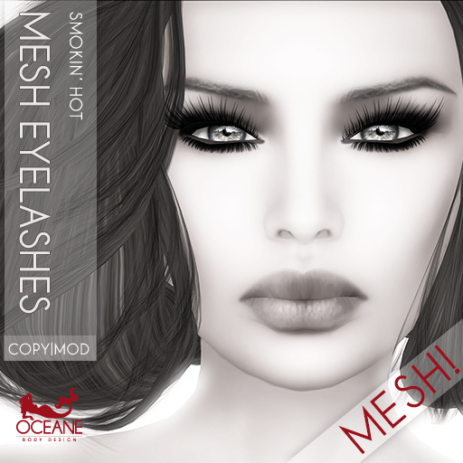 Oceane - Smokin' Hot Mesh Lashes