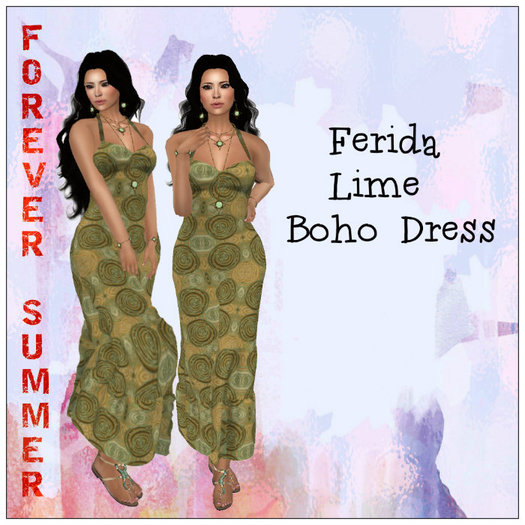 DEMO Boho gown(all sizes)
