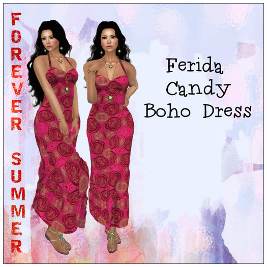 DEMO Boho gown(all sizes)