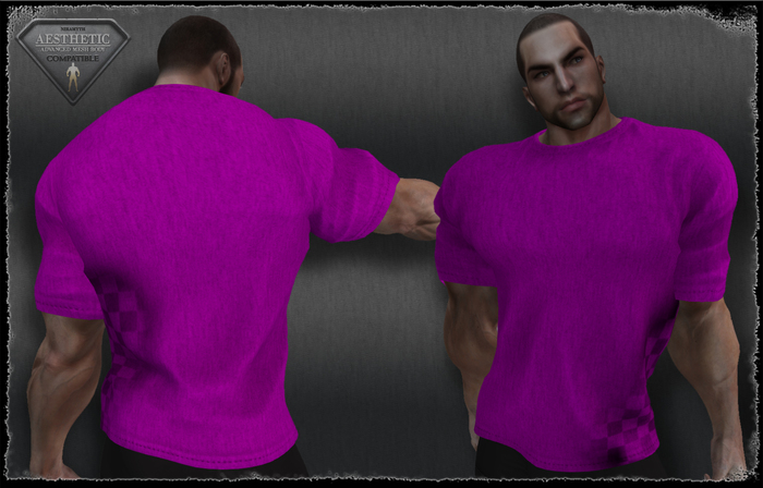 T-Shirt - Check - Pink