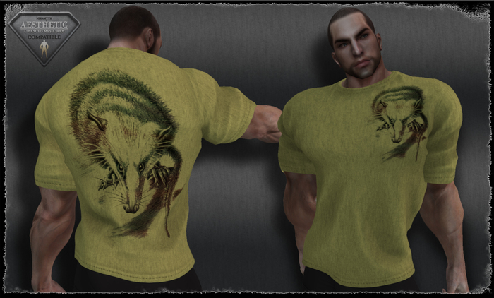 T-Shirt - Rat - Yellow