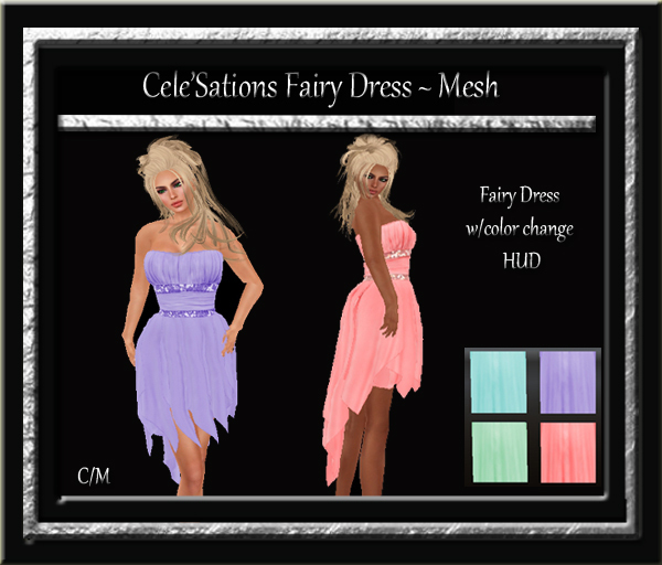 Cele'Sations Fairy Dress MESH