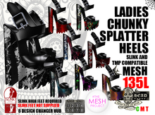 Mesh Head - High Top Skull Sneakers With Resizer & Hud