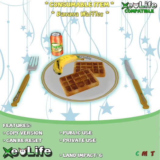 *XeoLife* Mix - Banana Waffles {Copy} #box