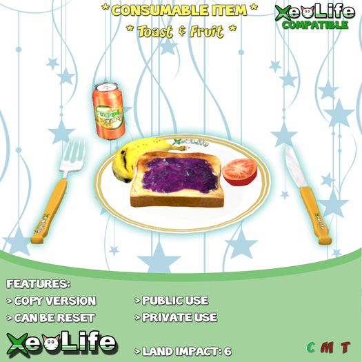 *XeoLife* Mix - Toast and Fruit {Copy} #box