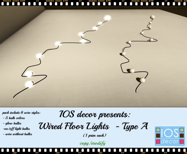 IOS Wired Floor Lights  - Type A