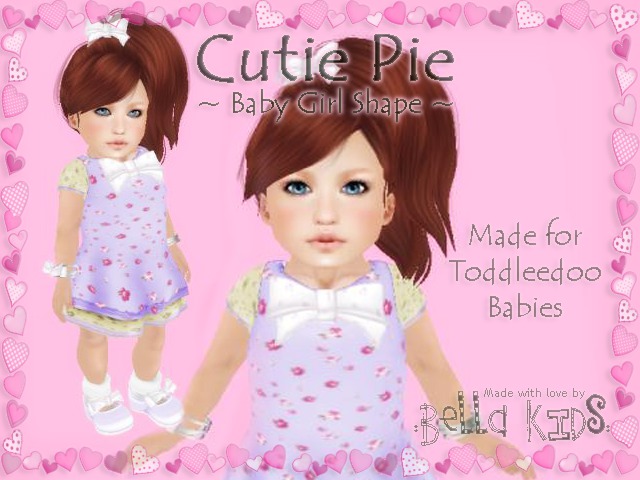 cutie pie baby girl