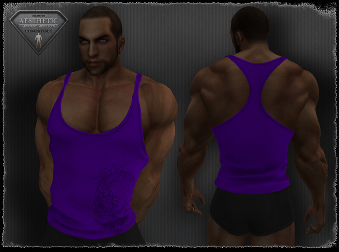 Tank Top - Skull - 8