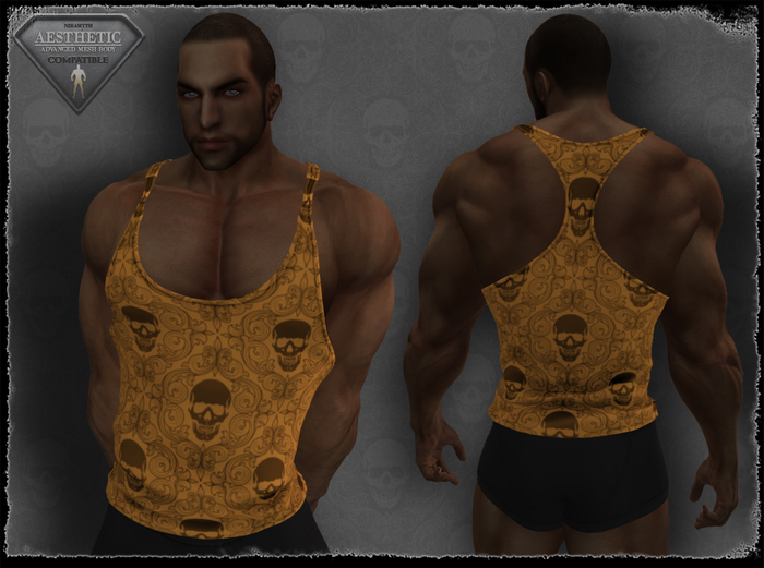 Tank Top - Skulls - 3