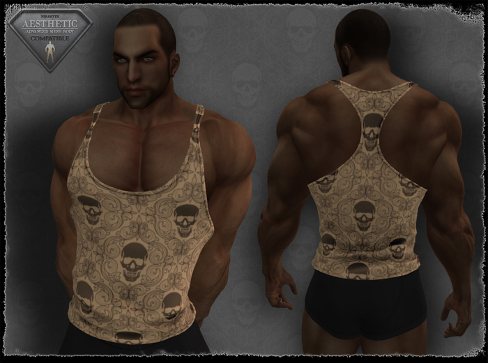 Tank Top - Skulls - 12