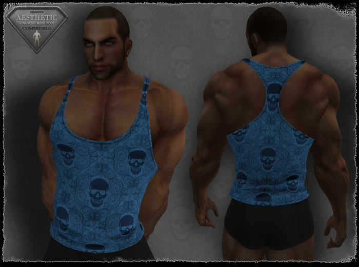 Tank Top - Skulls - 6