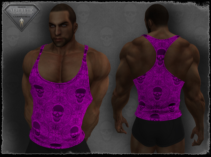 Tank Top - Skulls - 9