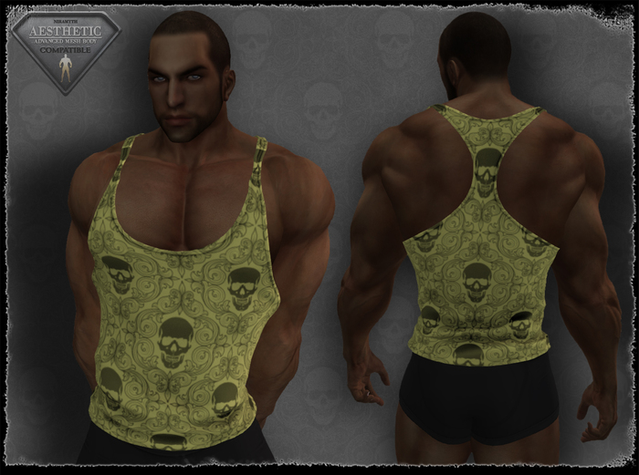Tank Top - Skulls - 2