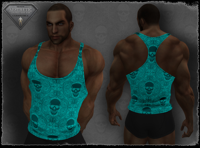 Tank Top - Skulls - 7