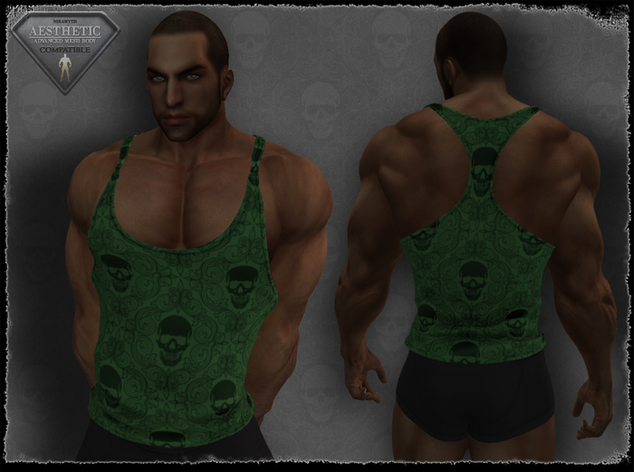 Tank Top - Skulls - 5